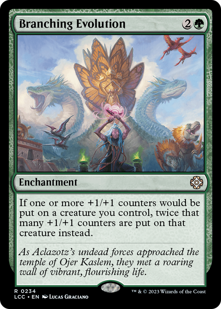 Branching Evolution (LCC-234) [The Lost Caverns of Ixalan Commander] MTG Single Wizards of the Coast