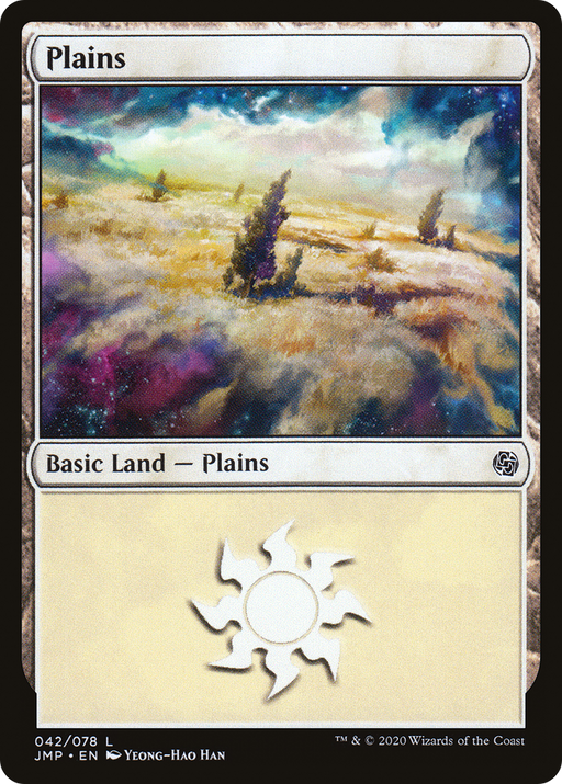 Plains (42) (JMP-042) [Jumpstart] MTG Single Wizards of the Coast
