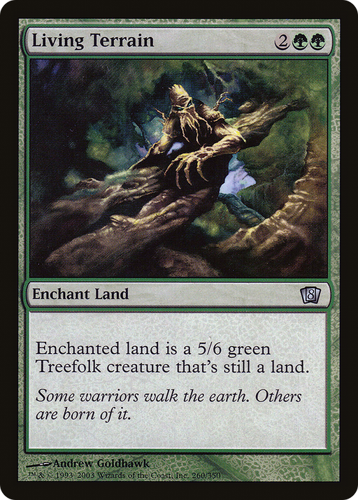 Living Terrain (8ED-260) [8th Edition] MTG Single Wizards of the Coast