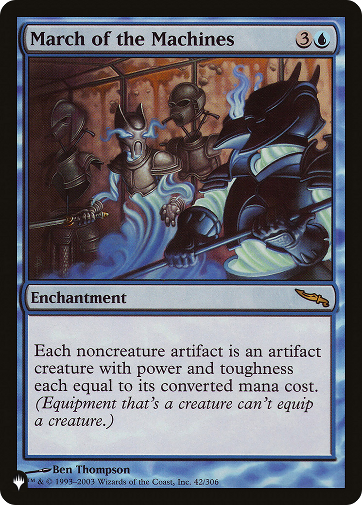 March of the Machines (LIST-MRD-42) [Mystery Booster] The List MTG Single Wizards of the Coast