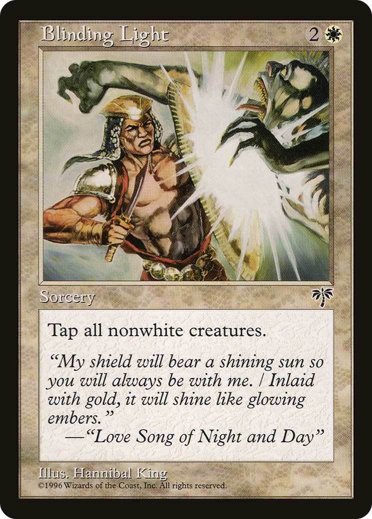 Blinding Light (MIR-005) [Mirage] MTG Single Wizards of the Coast