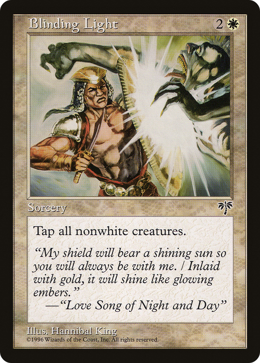 Blinding Light (MIR-005) [Mirage] MTG Single Wizards of the Coast