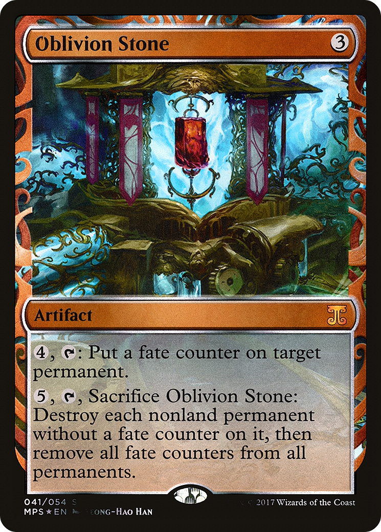 Oblivion Stone (MPS-041) [Kaladesh Inventions] Foil MTG Single Wizards of the Coast