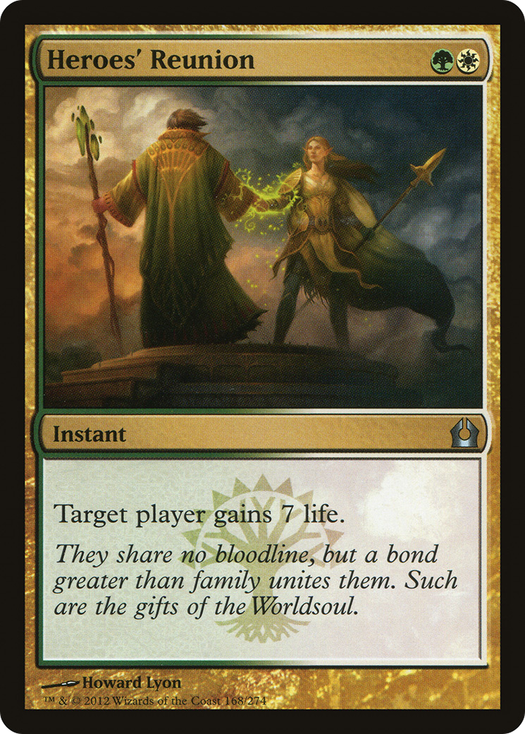 Heroes' Reunion (RTR-168) [Return to Ravnica] MTG Single Wizards of the Coast