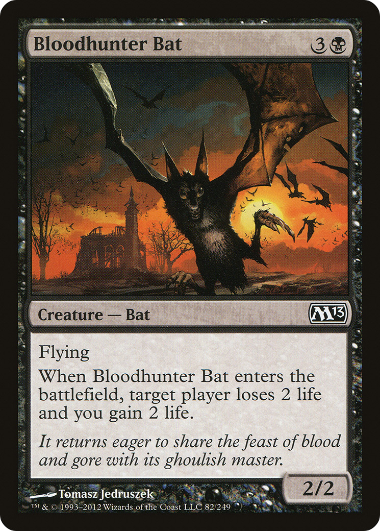 Bloodhunter Bat (M13-082) [Magic 2013] MTG Single Wizards of the Coast