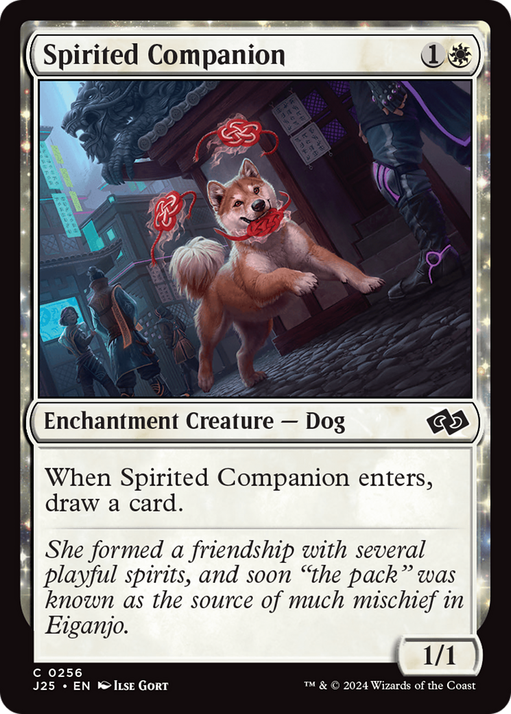 Spirited Companion (J25-256) [Foundations Jumpstart] MTG Single Wizards of the Coast