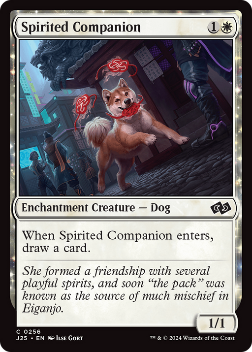Spirited Companion (J25-256) [Foundations Jumpstart] MTG Single Wizards of the Coast