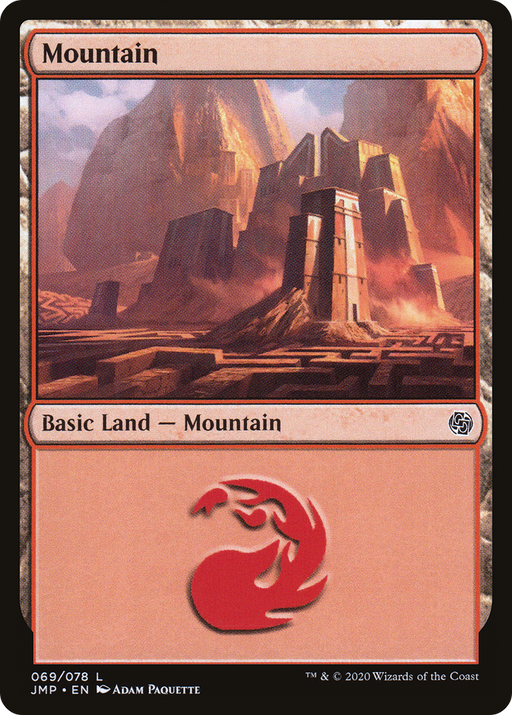 Mountain (69) (JMP-069) [Jumpstart] MTG Single Wizards of the Coast
