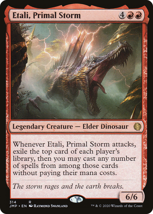 Etali, Primal Storm (JMP-314) [Jumpstart] MTG Single Wizards of the Coast