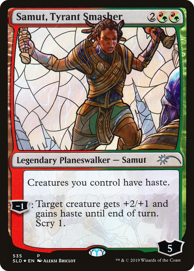 Samut, Tyrant Smasher (SLD-535) [Secret Lair] Drop Foil MTG Single Wizards of the Coast