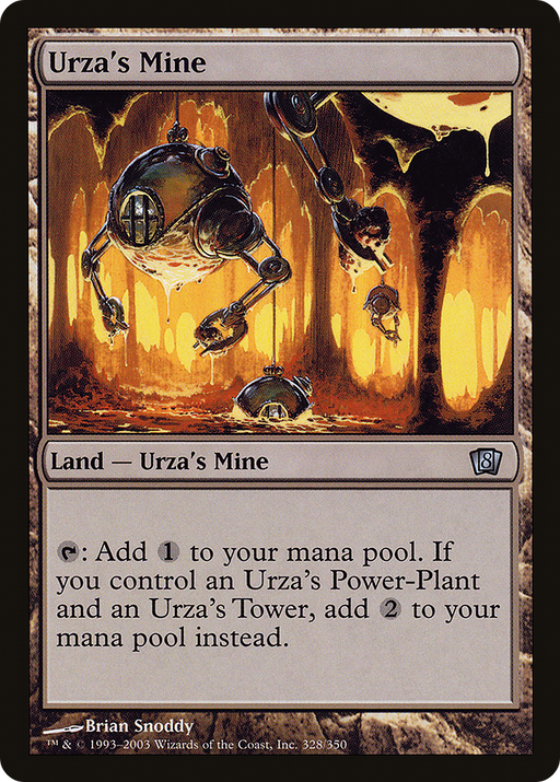 Urza's Mine (8ED-328) [8th Edition] MTG Single Wizards of the Coast