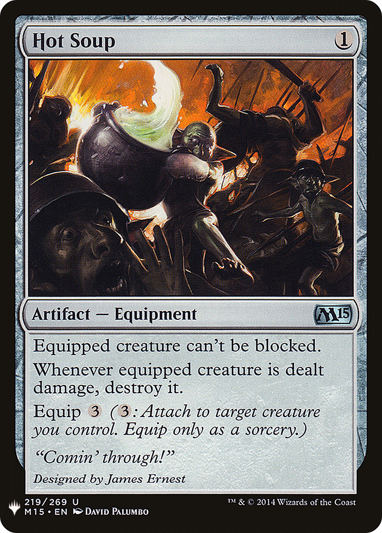 Hot Soup (LIST-M15-219) [Mystery Booster] The List MTG Single Wizards of the Coast