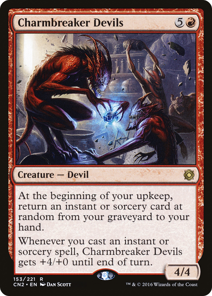 Charmbreaker Devils (CN2-153) [Conspiracy: Take the Crown] Foil MTG Single Wizards of the Coast