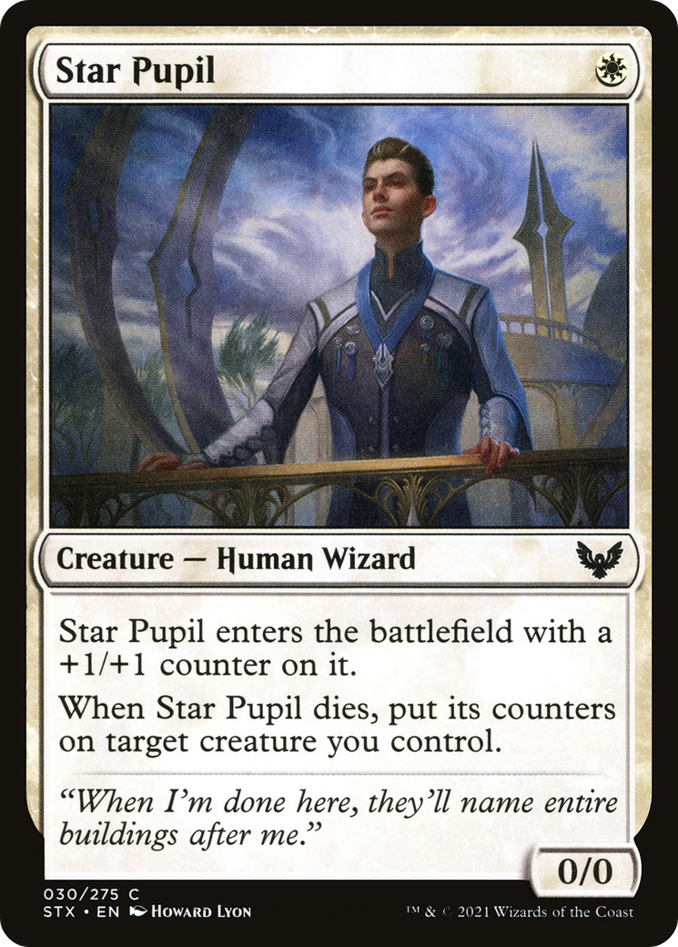 Star Pupil (STX-030) [Strixhaven: School of Mages] MTG Single Wizards of the Coast