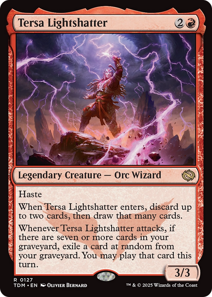 Tersa Lightshatter (TDM-127) [Tarkir: Dragonstorm] Foil MTG Single Wizards of the Coast