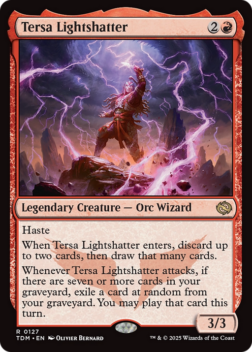 Tersa Lightshatter (TDM-127) [Tarkir: Dragonstorm] Foil MTG Single Wizards of the Coast