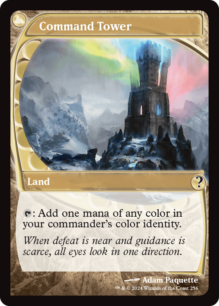Command Tower (Future Sight) (MB2-256) [Mystery Booster] Mystery Booster 2 Foil MTG Single Wizards of the Coast