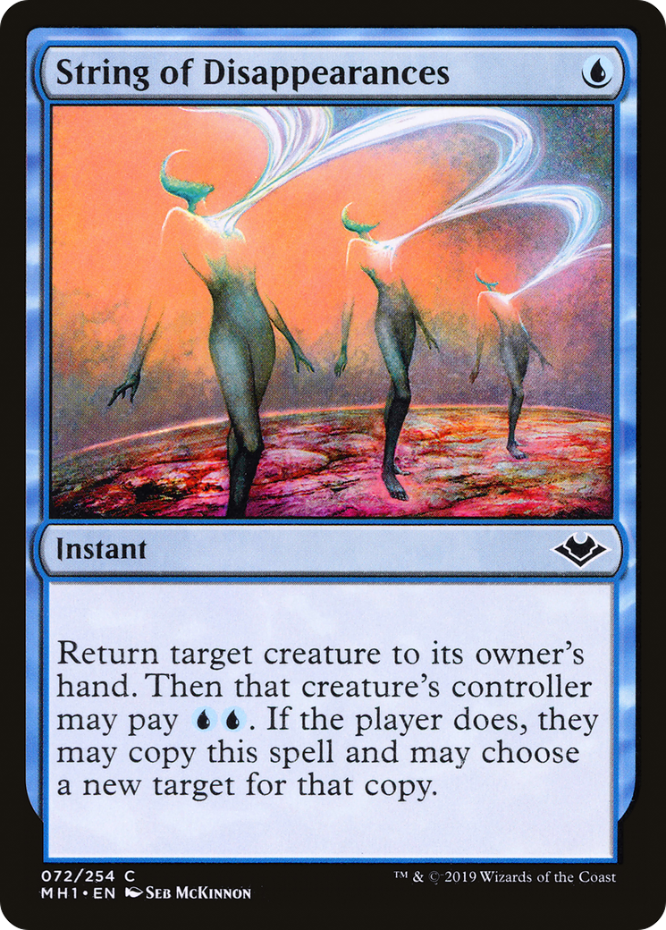 String of Disappearances (MH1-072) [Modern Horizons] MTG Single Modern Horizons