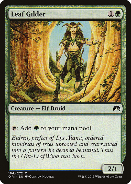 Leaf Gilder (ORI-184) [Magic Origins] Foil MTG Single Wizards of the Coast
