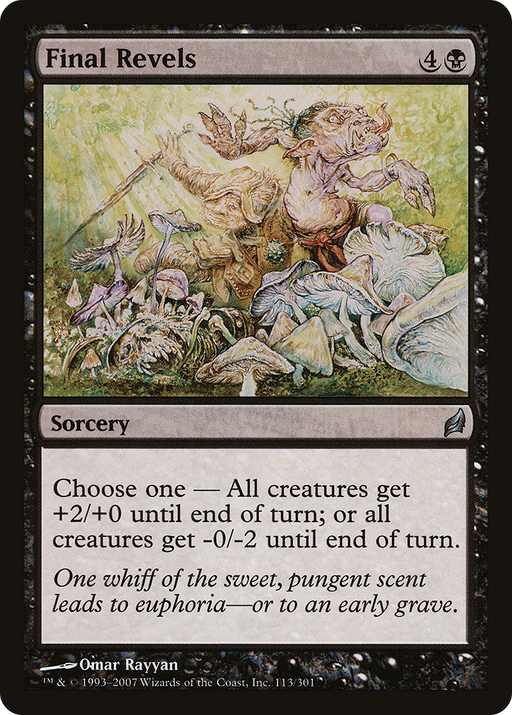 Final Revels (LRW-113) [Lorwyn] Foil MTG Single Wizards of the Coast