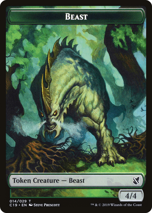 Beast (TC19-014) [Tokens] Commander 2019 Tokens MTG Single Wizards of the Coast