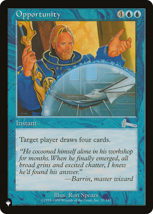 Opportunity (LIST-ULG-37) [Mystery Booster] The List MTG Single Wizards of the Coast