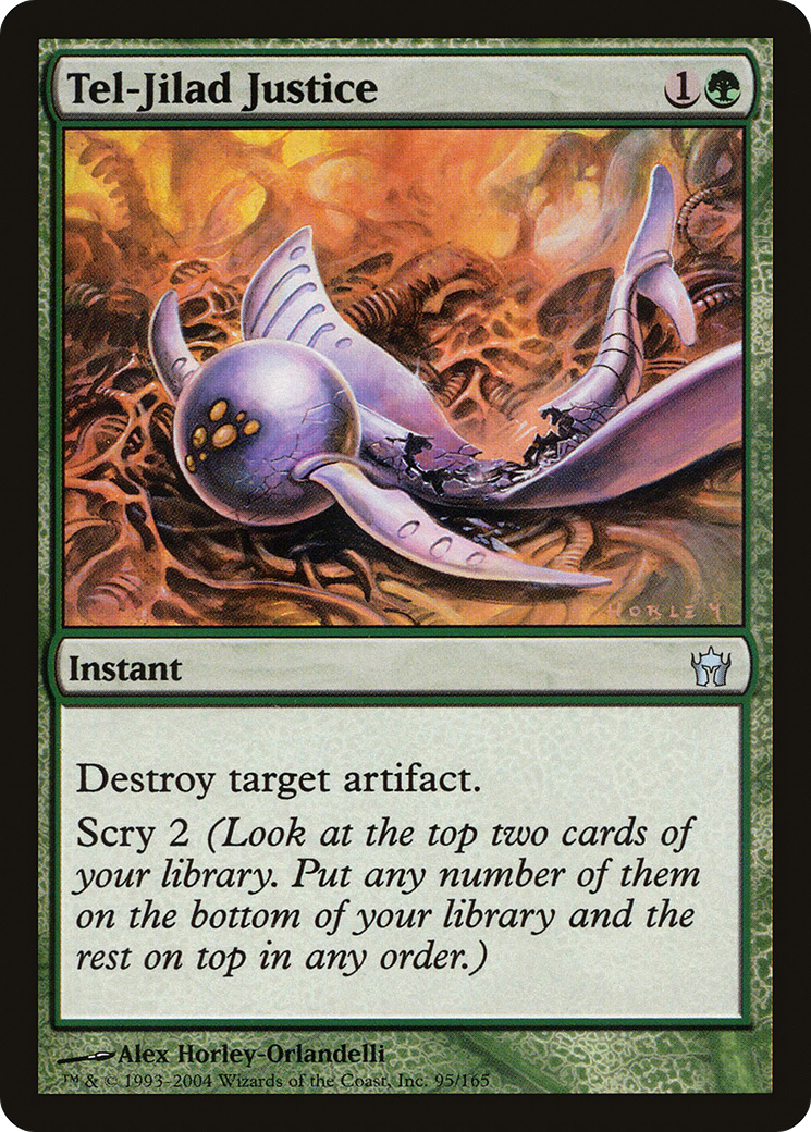 Tel-Jilad Justice (5DN-095) [Fifth Dawn] MTG Single Wizards of the Coast