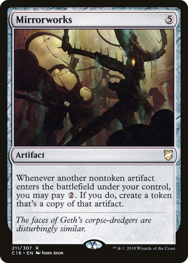 Mirrorworks (C18-211) [Commander 2018] MTG Single Wizards of the Coast