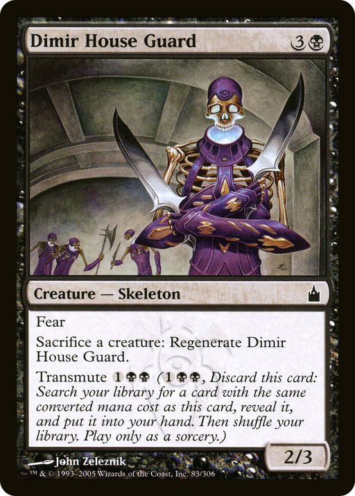 Dimir House Guard (RAV-083) [Ravnica: City of Guilds] MTG Single Wizards of the Coast