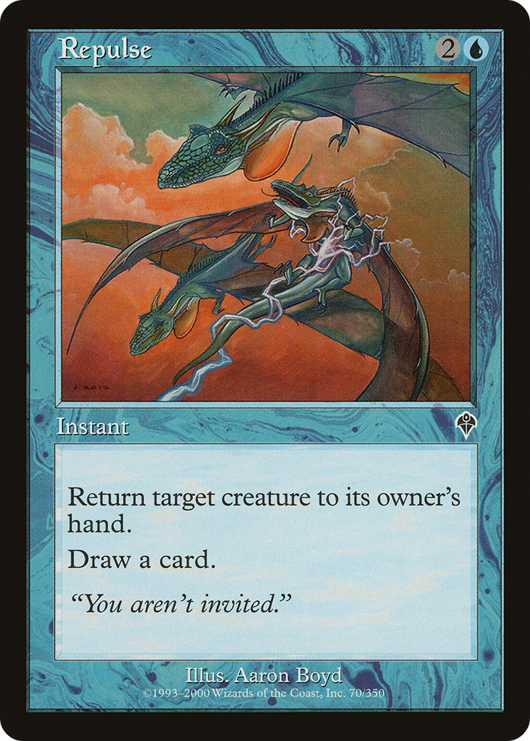 Repulse (INV-070) [Invasion] Foil MTG Single Wizards of the Coast