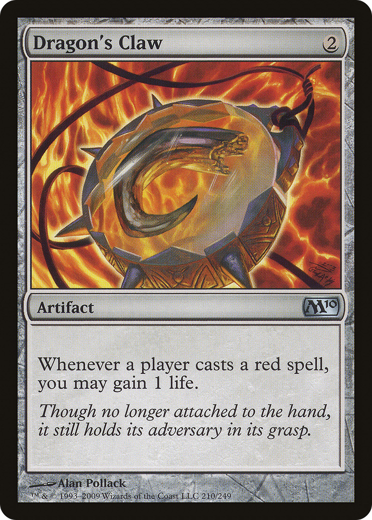 Dragon's Claw (M10-210) [Magic 2010] MTG Single Wizards of the Coast