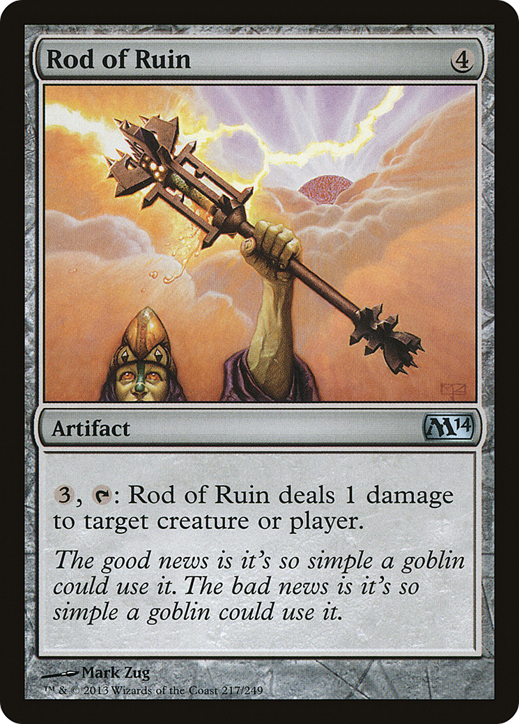 Rod of Ruin (M14-217) [Magic 2014] MTG Single Wizards of the Coast