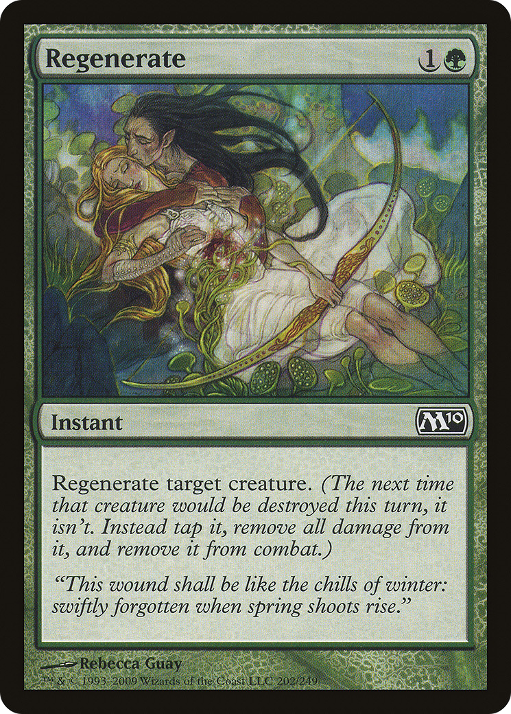 Regenerate (M10-202) [Magic 2010] Foil MTG Single Wizards of the Coast
