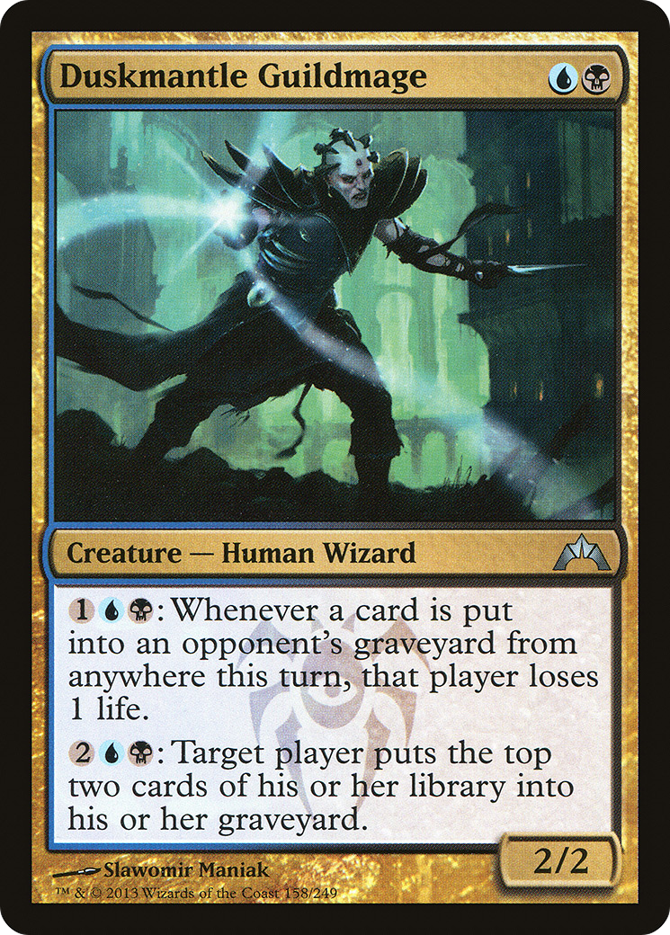 Duskmantle Guildmage (GTC-158) [Gatecrash] MTG Single Wizards of the Coast