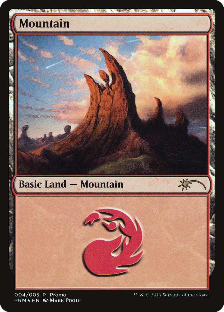 Mountain (GBP-004) [Misc] 2017 Gift Pack Foil MTG Single Wizards of the Coast