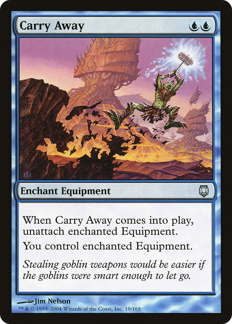 Carry Away (DST-019) [Darksteel] Foil MTG Single Wizards of the Coast