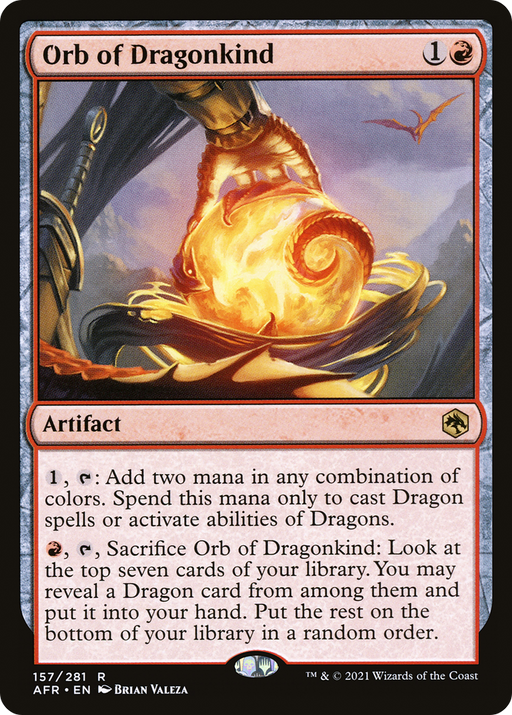 Orb of Dragonkind (AFR-157) [Adventures in the Forgotten Realms] MTG Single Wizards of the Coast