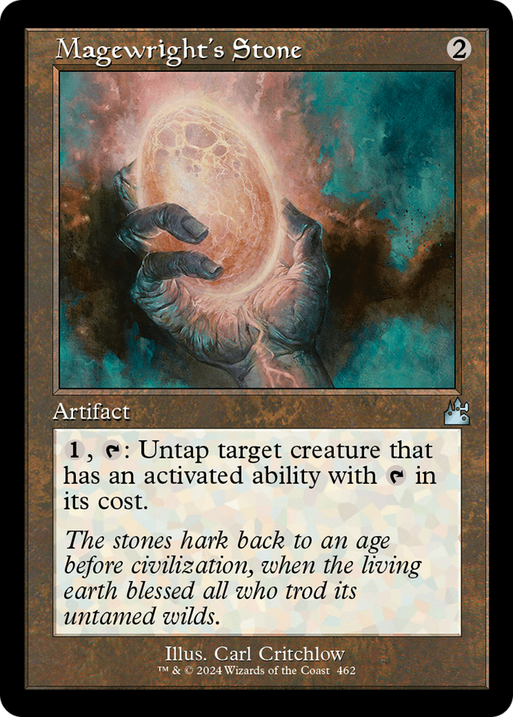 Magewright's Stone (RVR-462) [Ravnica Remastered] Foil MTG Single Wizards of the Coast