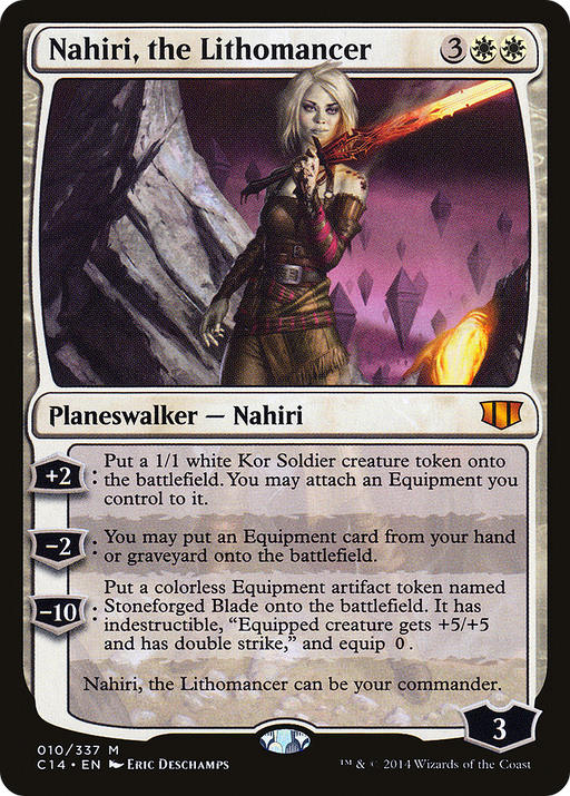 Nahiri, the Lithomancer (C14-010) [Commander 2014] MTG Single Wizards of the Coast