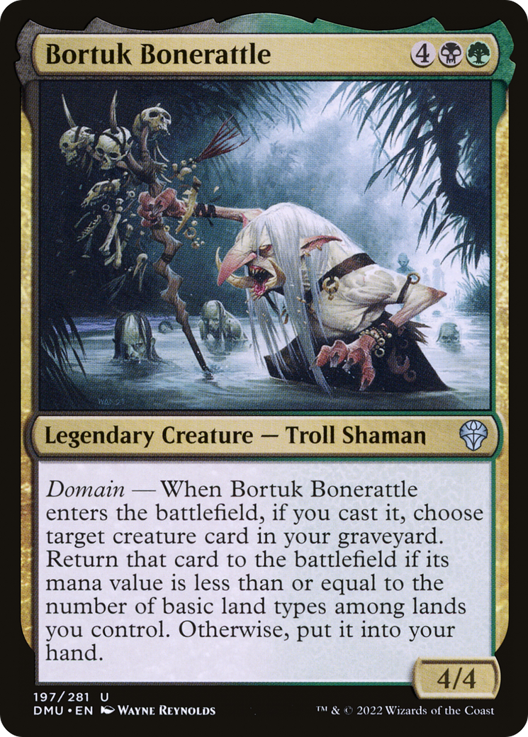 Bortuk Bonerattle (DMU-197) [Dominaria United] MTG Single Wizards of the Coast