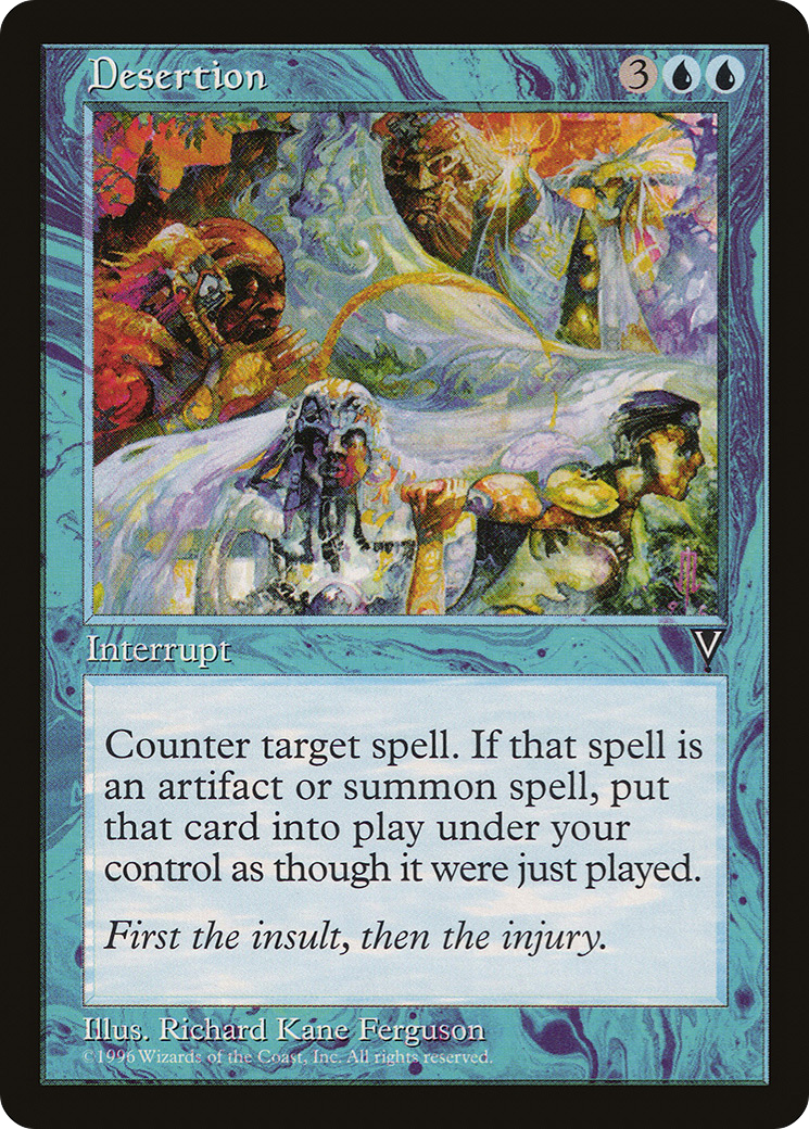 Desertion (VIS-030) [Visions] MTG Single Wizards of the Coast