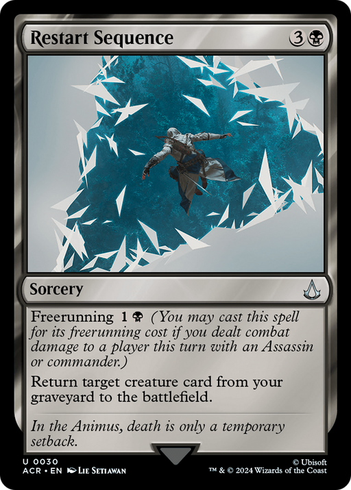 Restart Sequence (ACR-030) [Assassin's Creed] MTG Single Wizards of the Coast