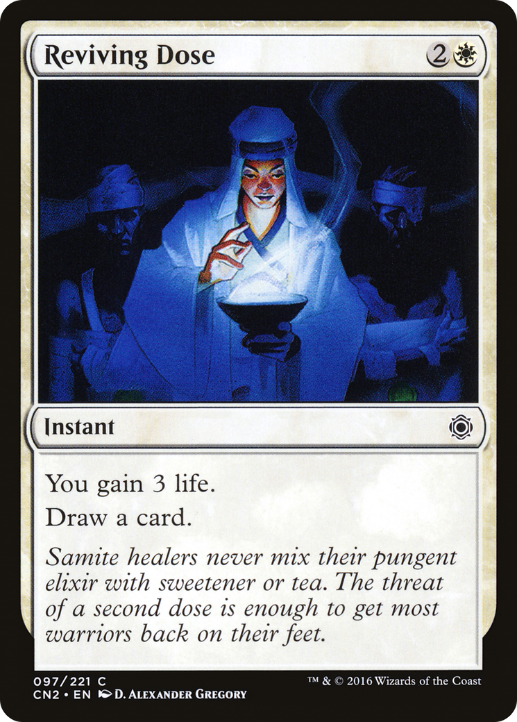 Reviving Dose (CN2-097) [Conspiracy: Take the Crown] Foil MTG Single Wizards of the Coast