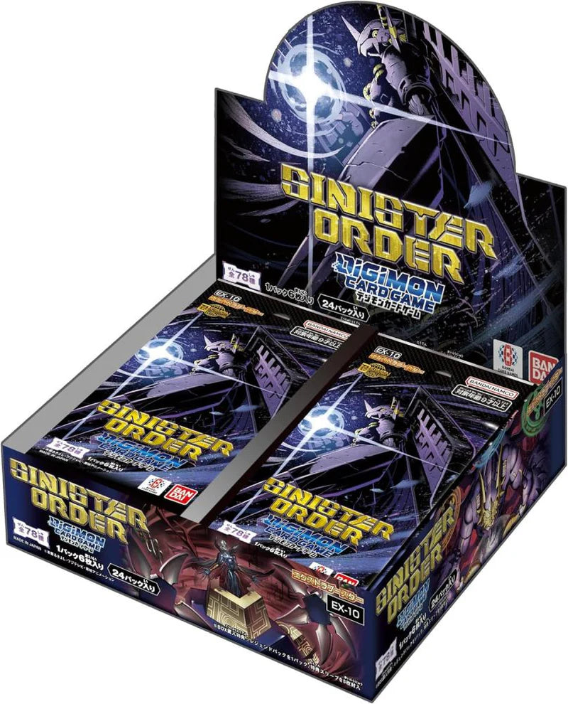 Digimon: Sinister Order - Booster Box [EX10] Digimon Sealed Bandai