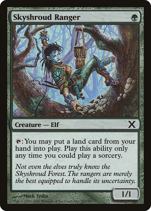 Skyshroud Ranger (10E-297) [Tenth Edition] MTG Single Wizards of the Coast