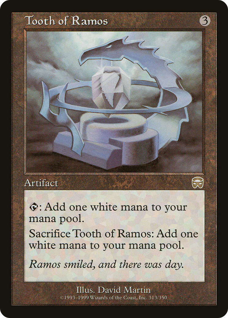Tooth of Ramos (MMQ-313) [Mercadian Masques] Foil MTG Single Wizards of the Coast