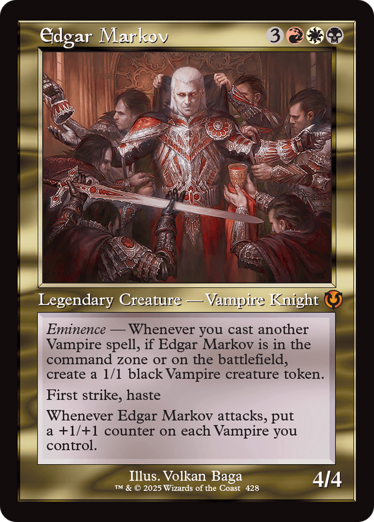 Edgar Markov (INR-428) [Innistrad Remastered] MTG Single Wizards of the Coast