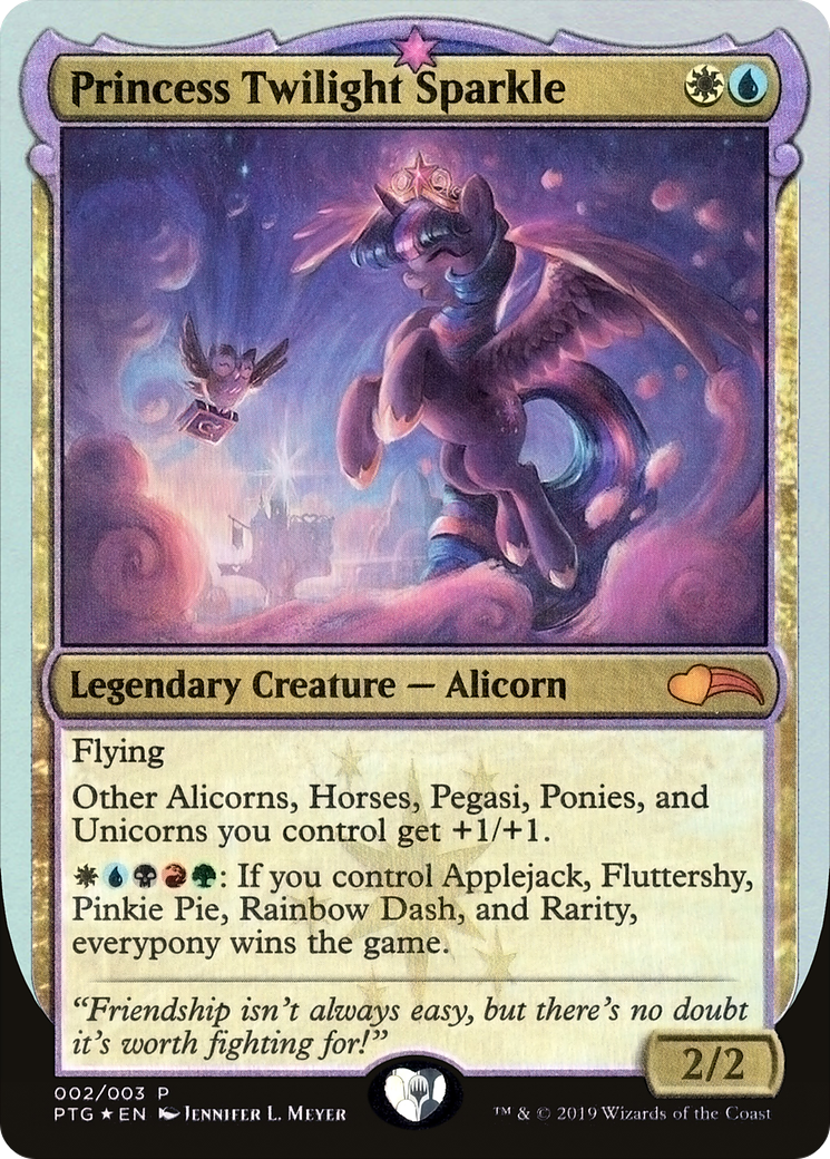 Princess Twilight Sparkle (PTG-002) [Misc] Ponies: The Galloping Foil MTG Single Wizards of the Coast