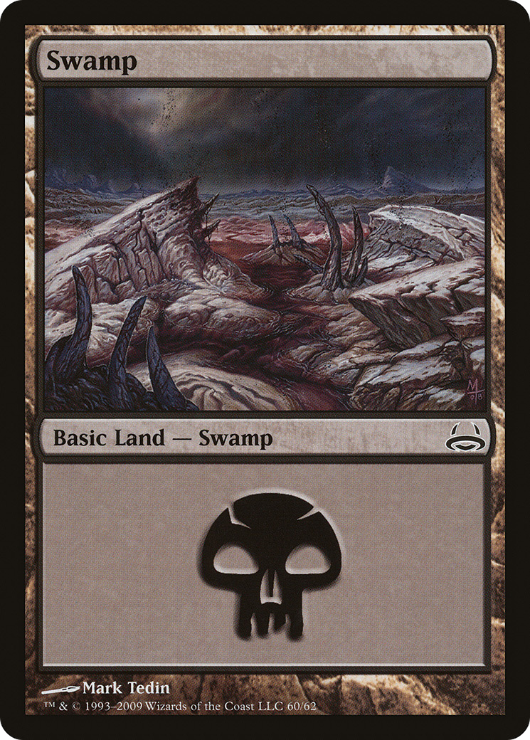 Swamp (DDC-060) [Misc] Duel Decks: Divine vs. Demonic MTG Single Wizards of the Coast