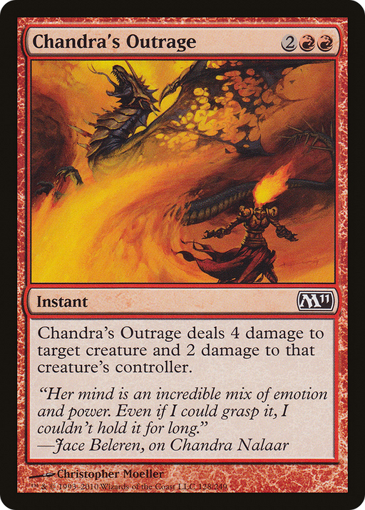 Chandra's Outrage (M11-128) [Magic 2011] MTG Single Wizards of the Coast
